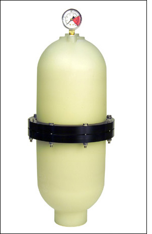 High Pressure PVDF Dampener by BLACOH