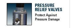 Pressure Relief Valves Protect Against Pressure Damage