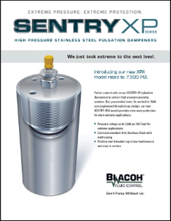 SENTRY XPA Dampeners to 7500 PSI