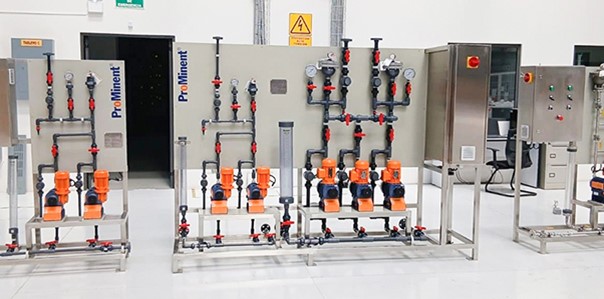Modular, Skid Mounted Chemical Dosing System